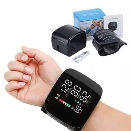 Automatic Rechargeable Digital Touch Screen Wrist type Blood-Pressure Machine/ BP Machine